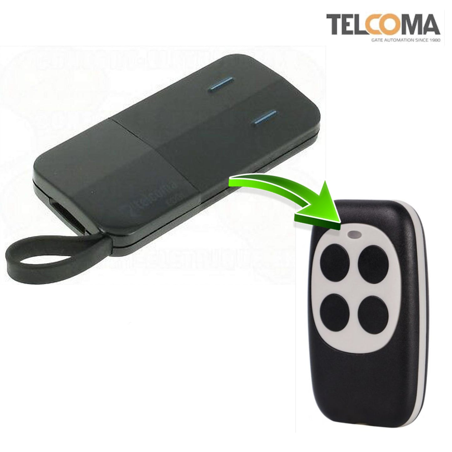 TELECOMMANDE TELCOMA EDGE 2