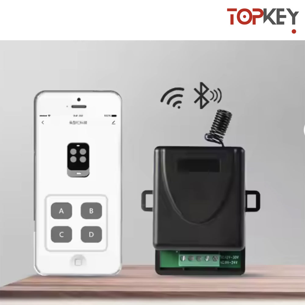 RECEPTEUR TOPKEY RF et WIFI CODE ROULANT