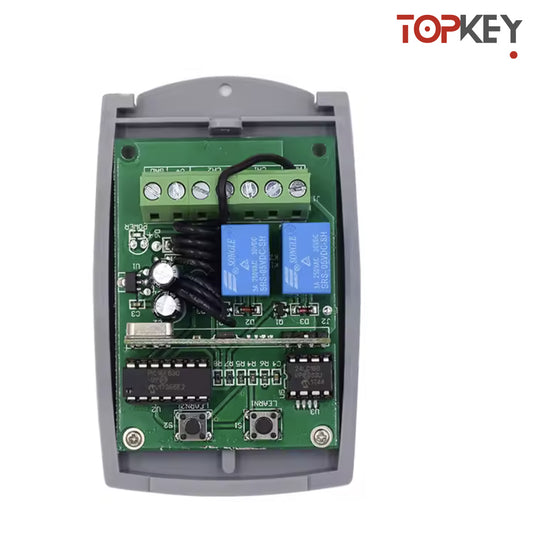 RECEPTEUR TOPKEY-822 433,92 Mhz 200 TELECOMMANDES